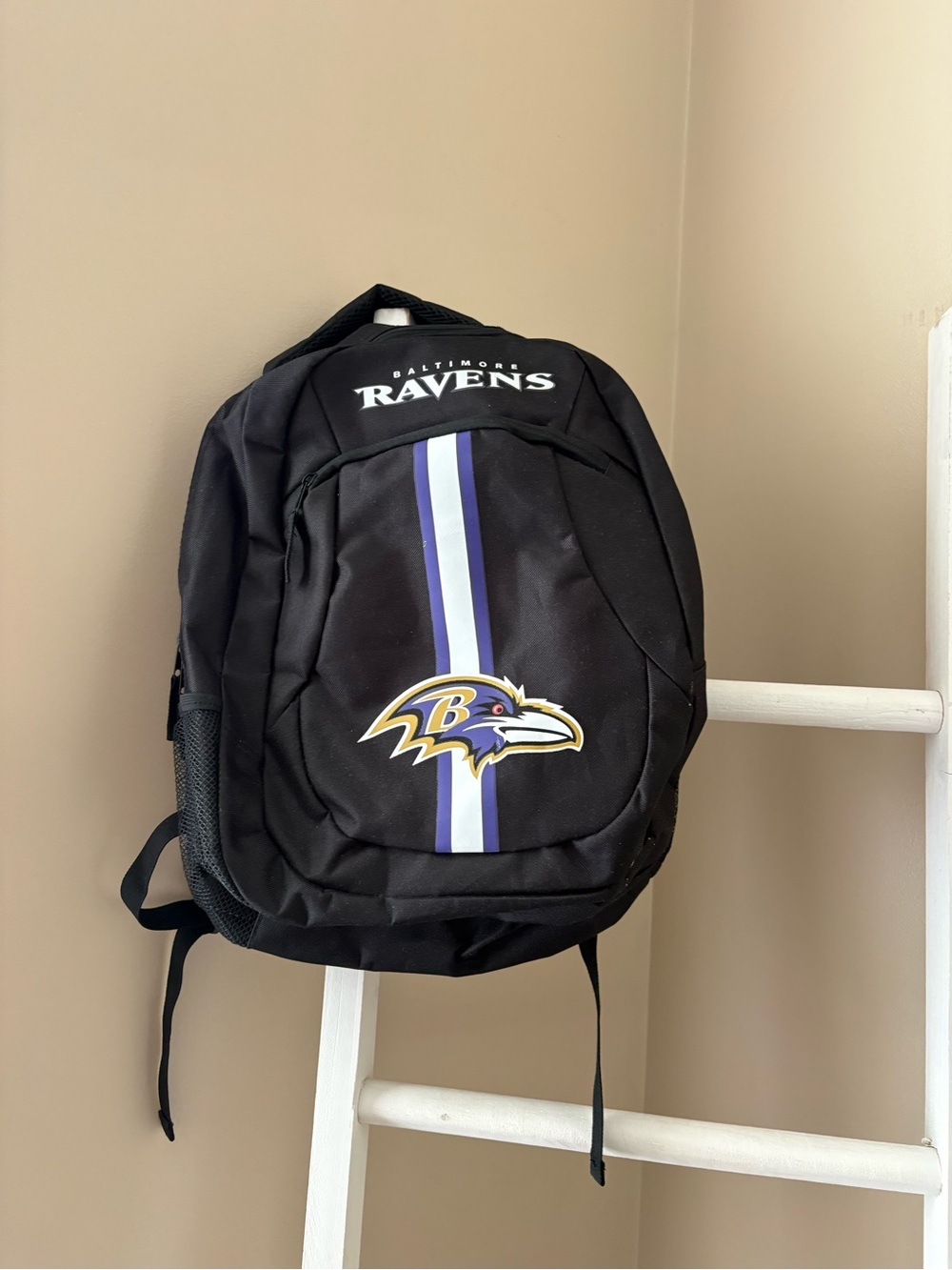 Ravens Black Backpack